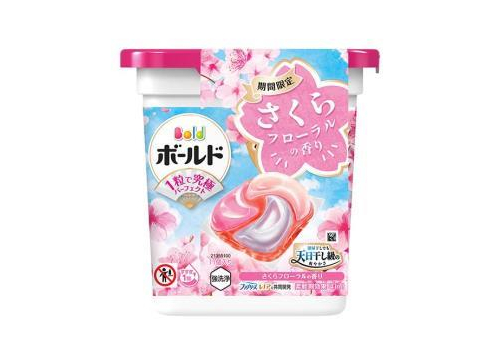  P＆G Bold Gel Ball 4D Капсулы для стирки с ароматом сакуры, 11шт., фото 1 