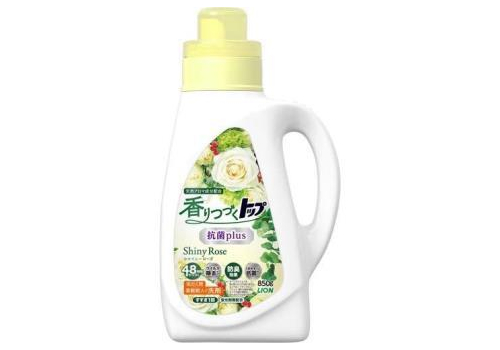  LION Средство для стирки белья Top Antibacterial Plus Shiny Rose жидкое с антибактериальным эффектом, 850г, фото 1 