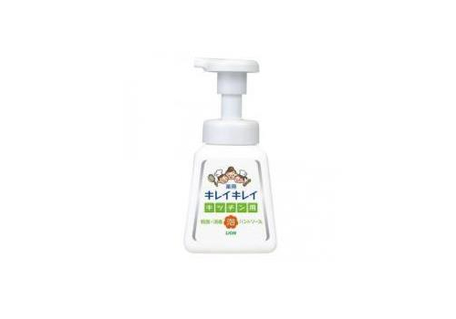  LION KireiKirei Kitchen Кухонное антибактериальное мыло-пенка для рук, с маслом цитрусовых, помпа, 230мл., фото 1 