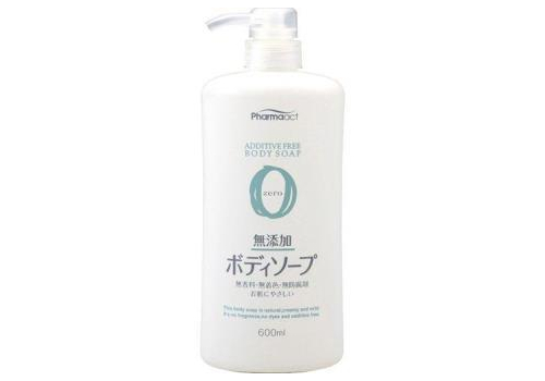  KUMANO YUSHI Pharmaact Additive-free Жидкое мыло для тела без добавок, для чувствительной кожи, 600мл., фото 1 