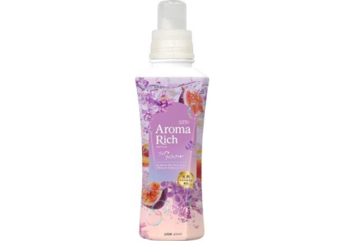  LION Aroma Rich кондиционер для белья аромат: инжир,сирень 400мл, фото 1 