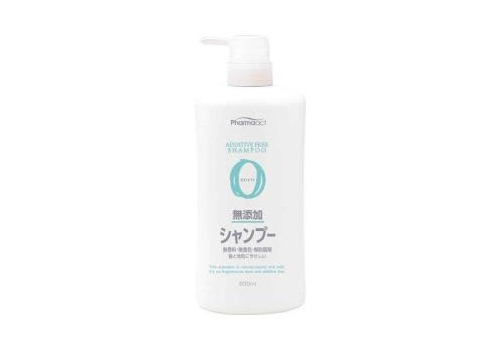  KUMANO YUSHI Pharmaact Additive-free Мягкий шампунь без добавок, для чувствительной кожи головы, 600мл., фото 1 