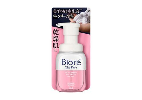  Biore Пенка для умывания увлажняющая The Face Deep Moist c нежным ароматом мыла, диспенсер 200мл. 1/24, фото 1 