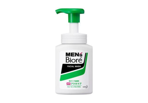  KAO Мужская пенка для умывания лица и бритья Men's Biore Япония против акне цитрус и травы 150 мл, фото 1 